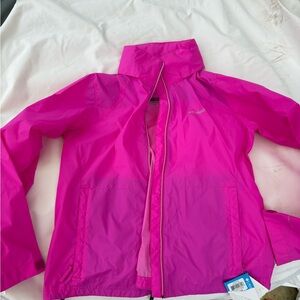 Columbia Vibrant Pink Raincoat XL/L